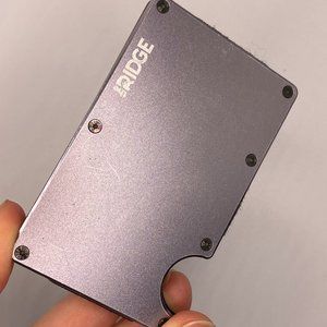 The Ridge Wallet, Minimalist Slim, Metall